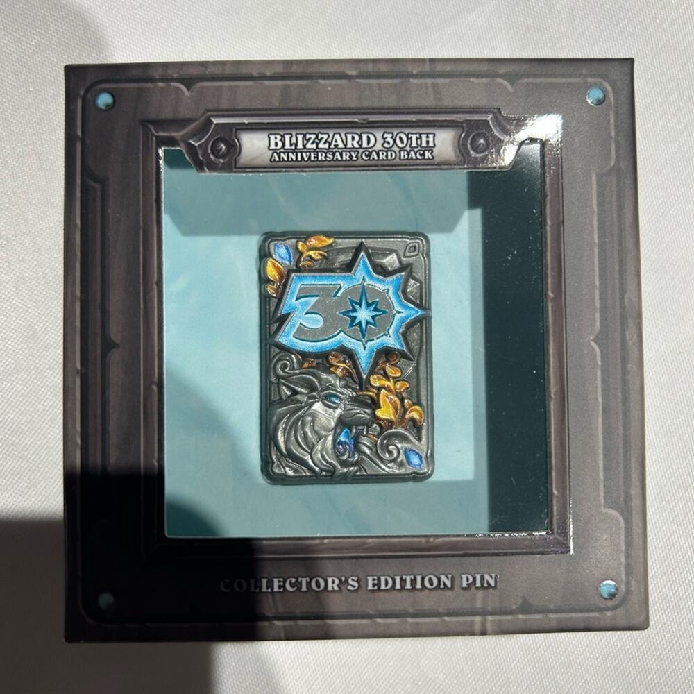 Blizzard 30th Anniversary Collector's Edition‎ Pin